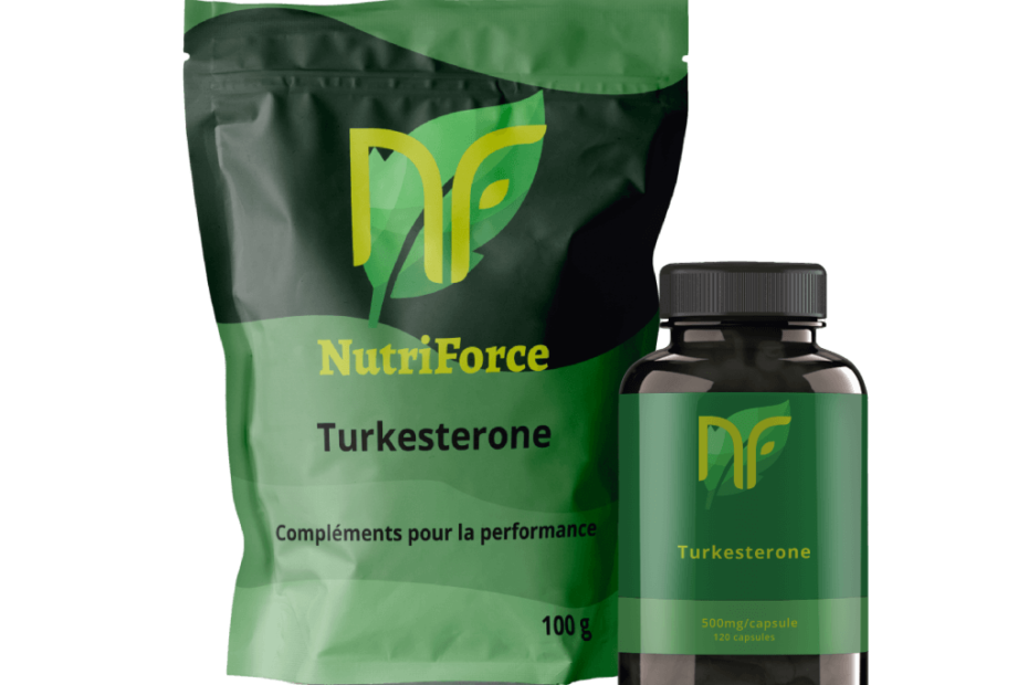 photo de turkesterone de la marque Nutriforce pour la musculation, dangers et notre avis