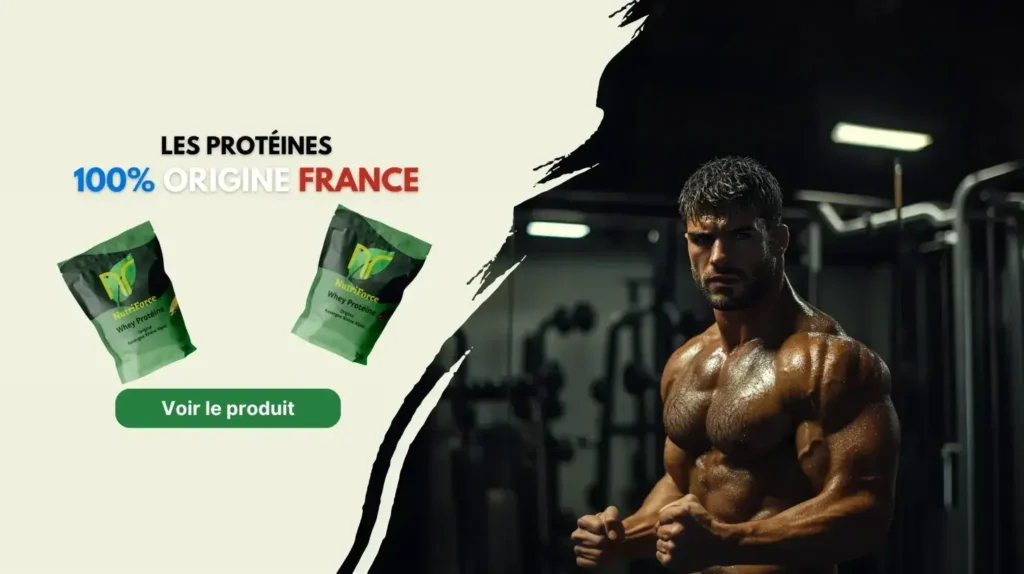 cette image montre de la whey nutriforce