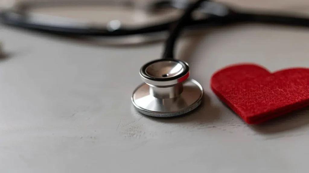 stéthoscope sur un bureau
