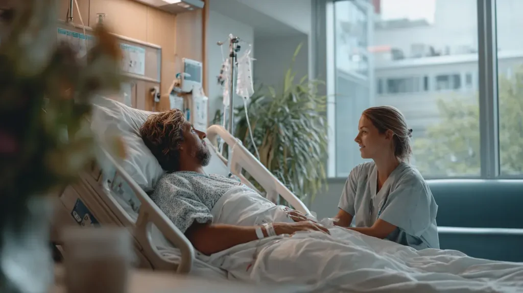 Apigénine pour la prévention du cancer d'un homme dans un lit