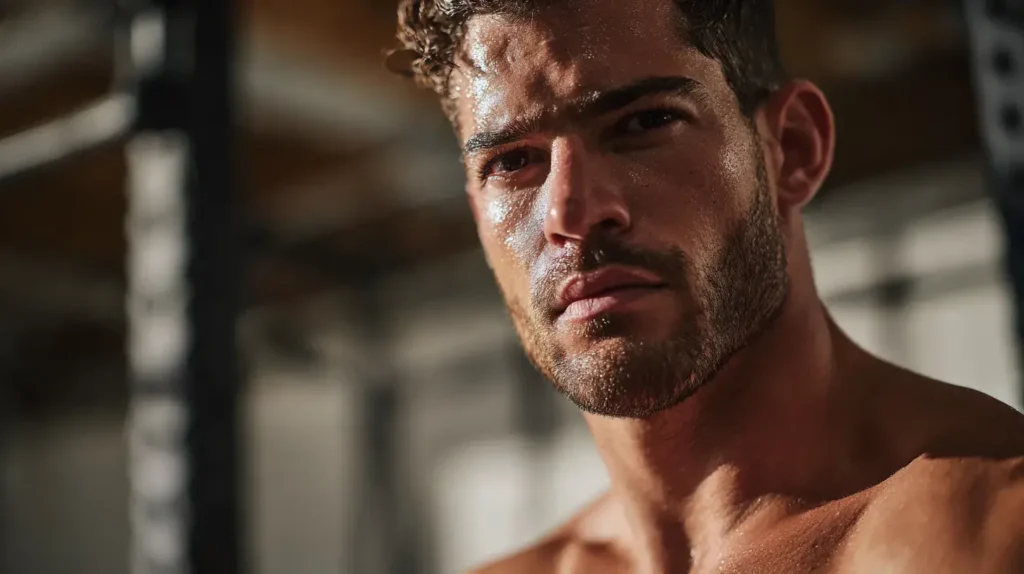 homme sportif qui consomme de la cistanche tubulosa pour sa récupération musculaire