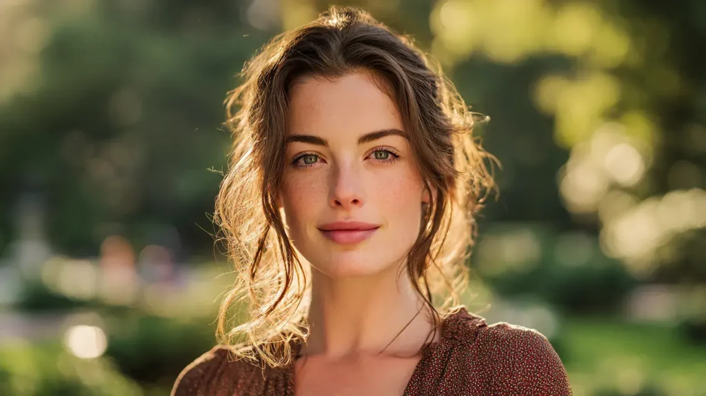 Bien-être et peau lumineuse inspirés par la salsepareille sur une jeune femme