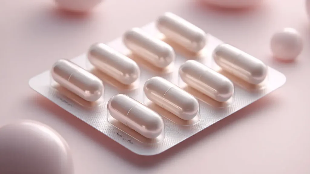 Plaquette de collagène marin avec jours de la semaine pour profiter des bienfaits du collagène marin