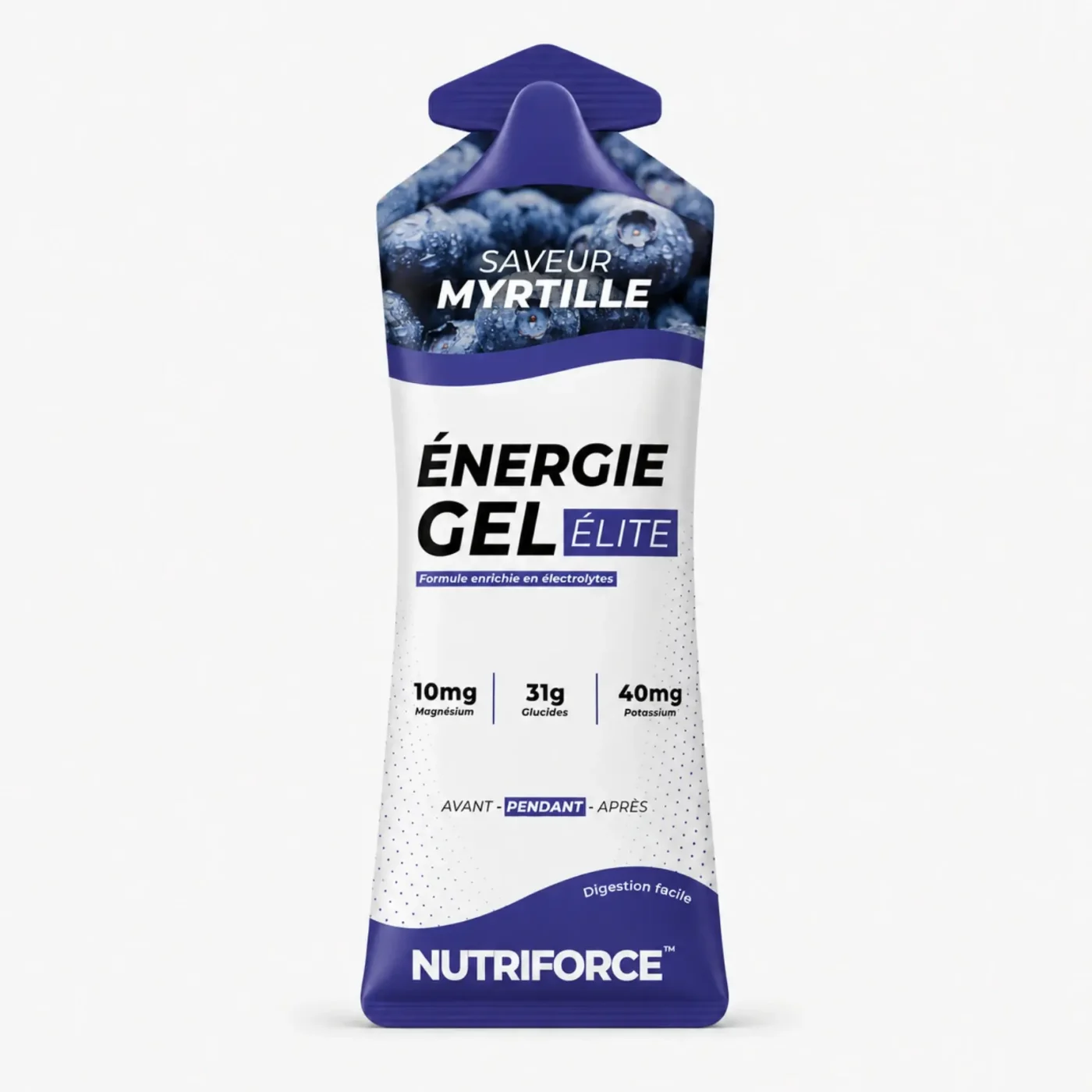 Nutriforce Gel Course à Pied Myrtille